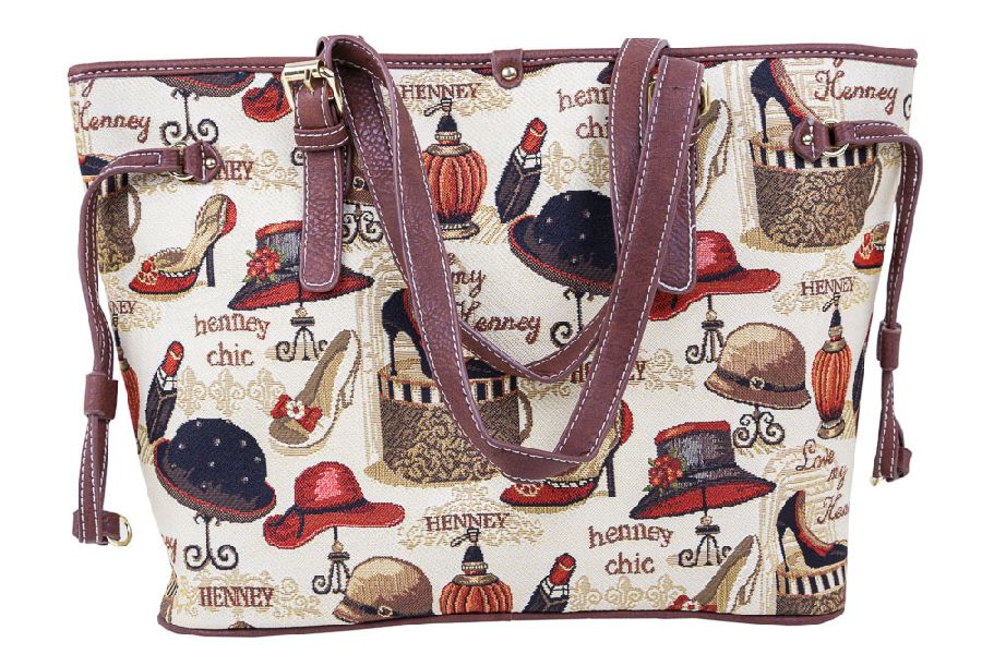 Сумка гобеленова SG07 Limaso, 34x28x11, Повсякденний, Без люрексу, 75% поліестер, 22% бавовна, 3% акрил, Гобелен - фото 2