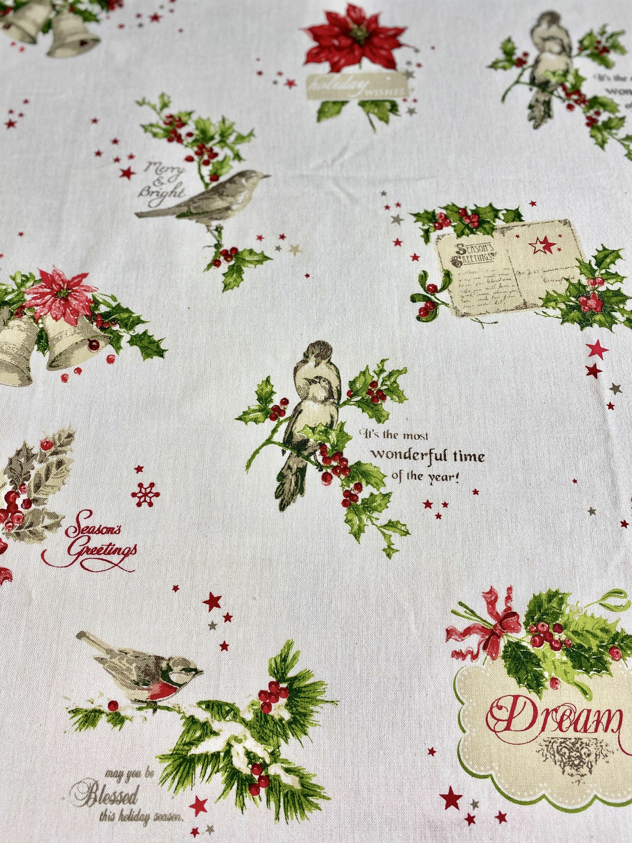 Скатертина "Holiday Wishes", 150x250, Прямокутна, Новорічний, Принт, 100% бавовна - фото 12