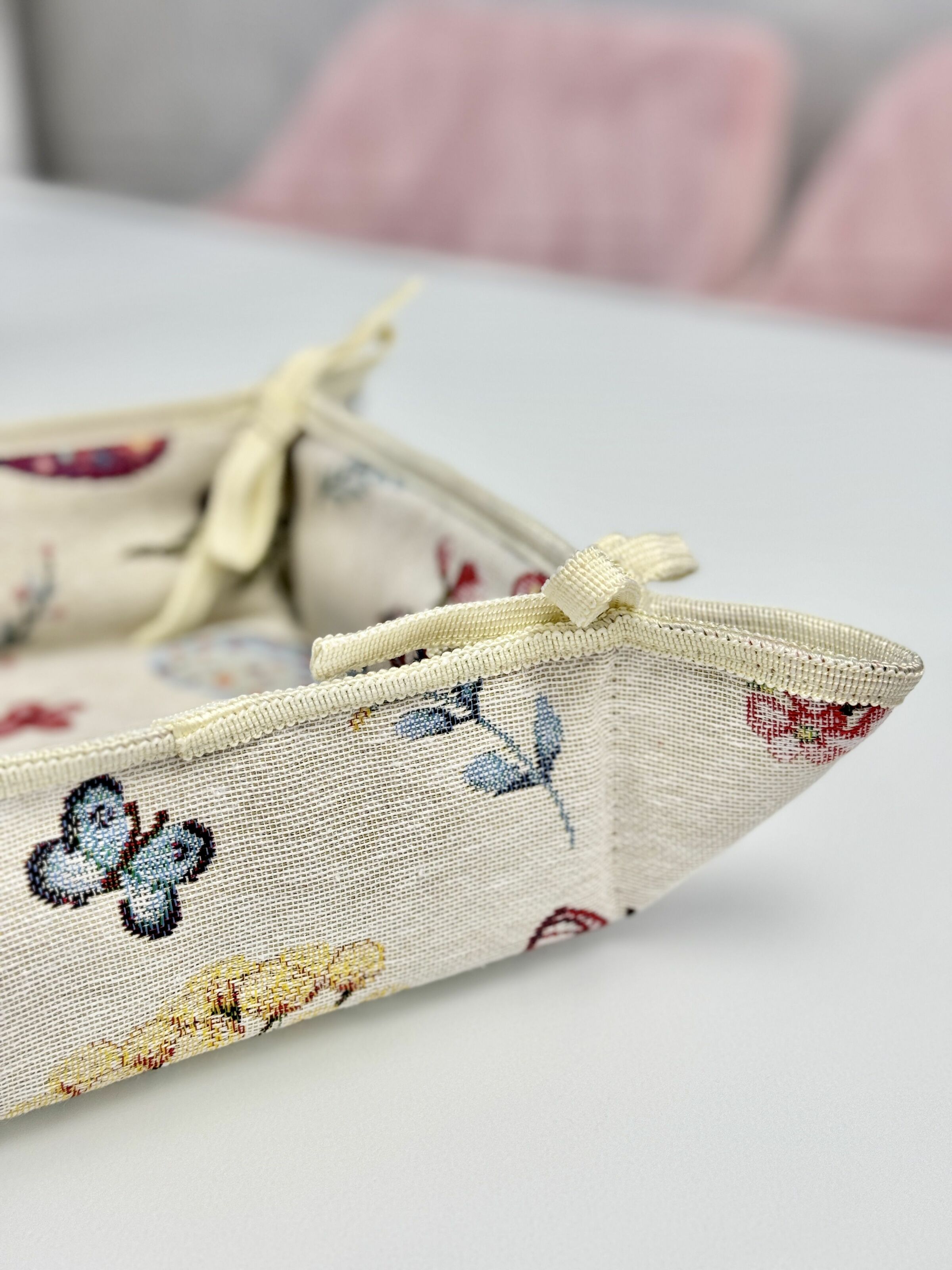 Хлібничка гобеленова EDEN FLY Limaso, 20x20x8, Квадратна, Великодній, Без люрексу, 40% поліестер, 60% бавовна, Гобелен - фото 4