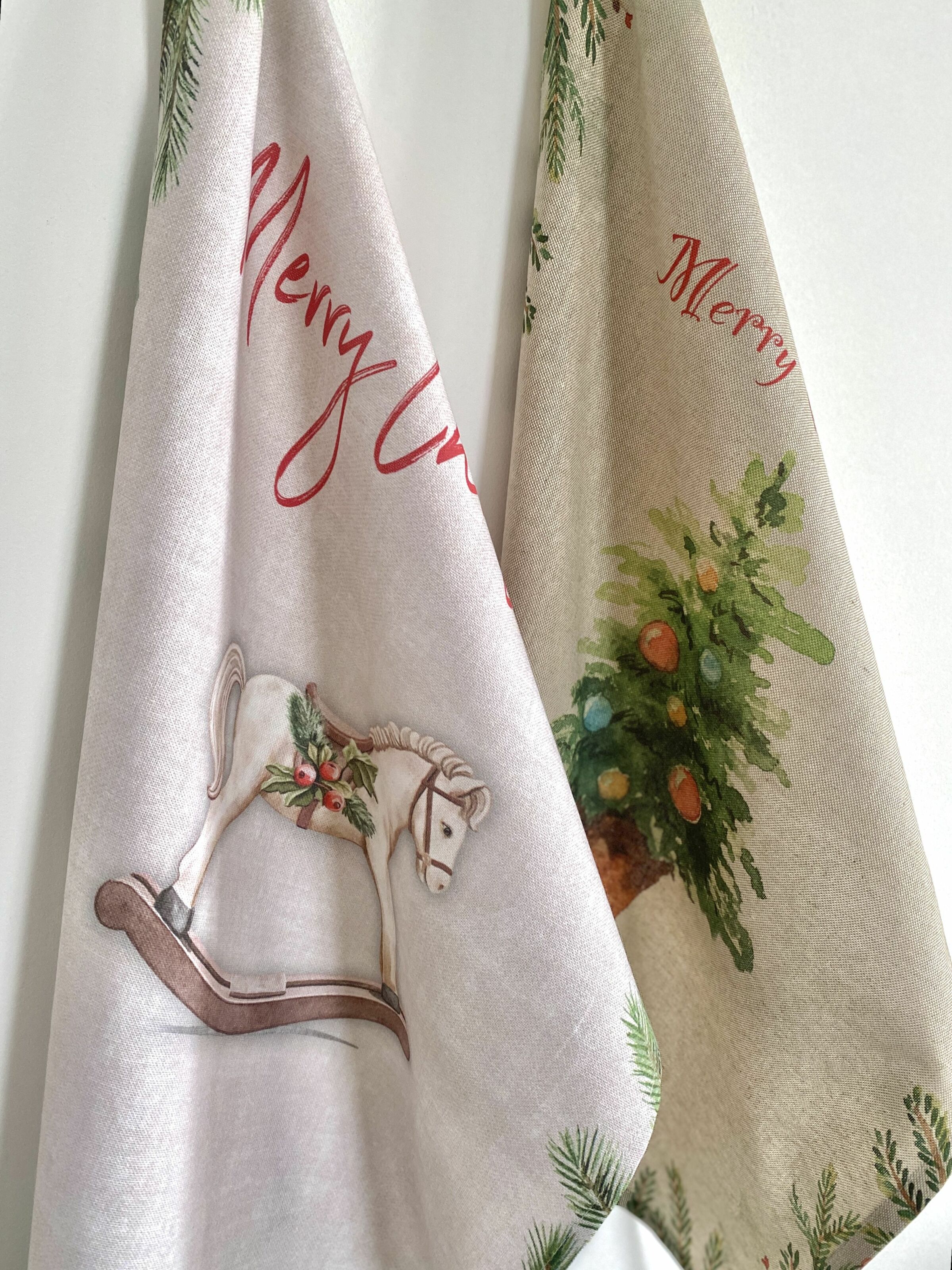 Набір з 2 шт. кухонних рушників "Tree and Toy" SET TOWELS-23, 45x65, Прямокутна, Новорічний, Принт, 100% бавовна, 2 шт. - фото 2