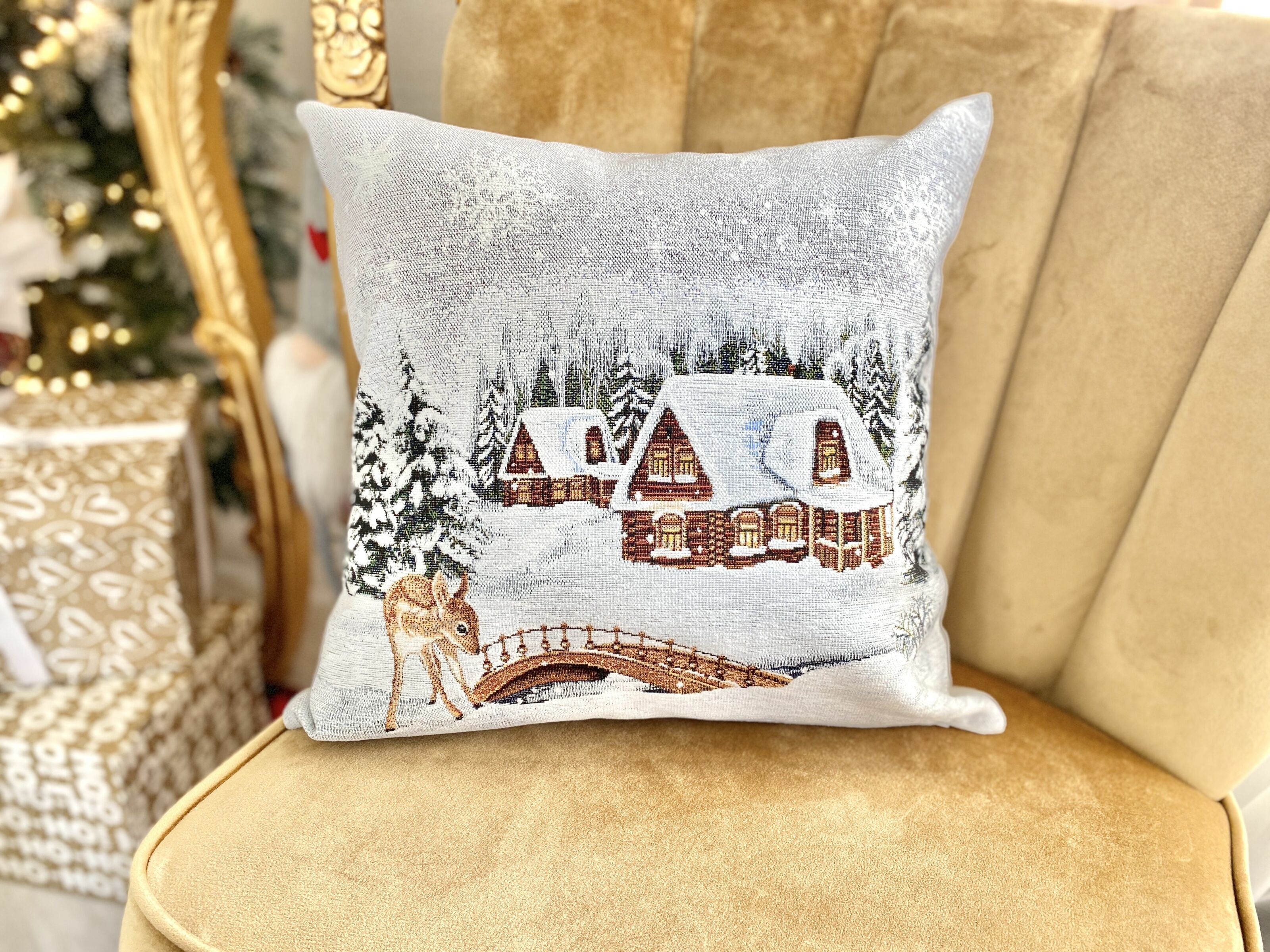 Наволочка гобеленова одностороння WINTER-NV1 Limaso - фото 7